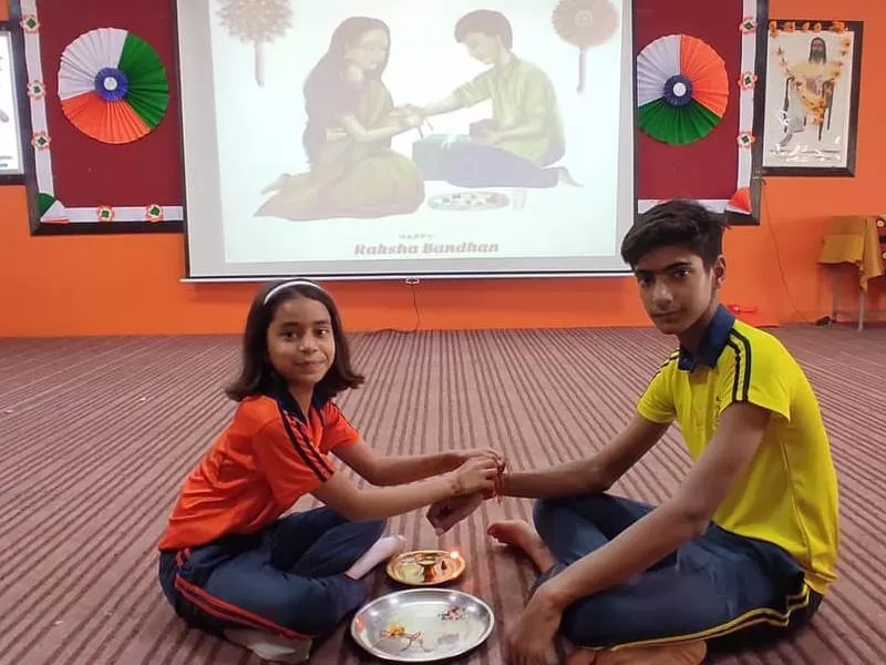 Rakhi Celebration at Our School