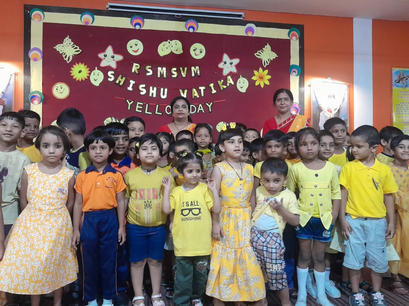 Yellow Day Celebration at RSMSVM